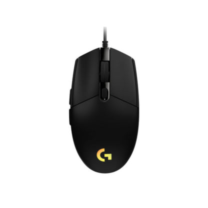 Gaming miška Žična Logitech G102 LightSync Nano, črna (910-005823)