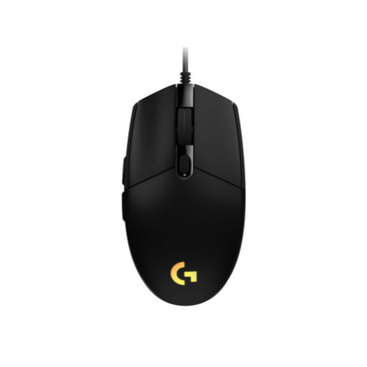 Gaming miška Žična Logitech G102 LightSync Nano, črna (910-005823)