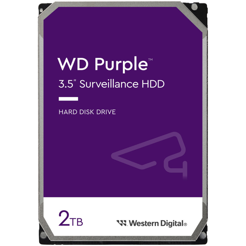 Trdi disk 3,5" 2TB SATA WD Purple 5.400 64MB (WD23PURZ)