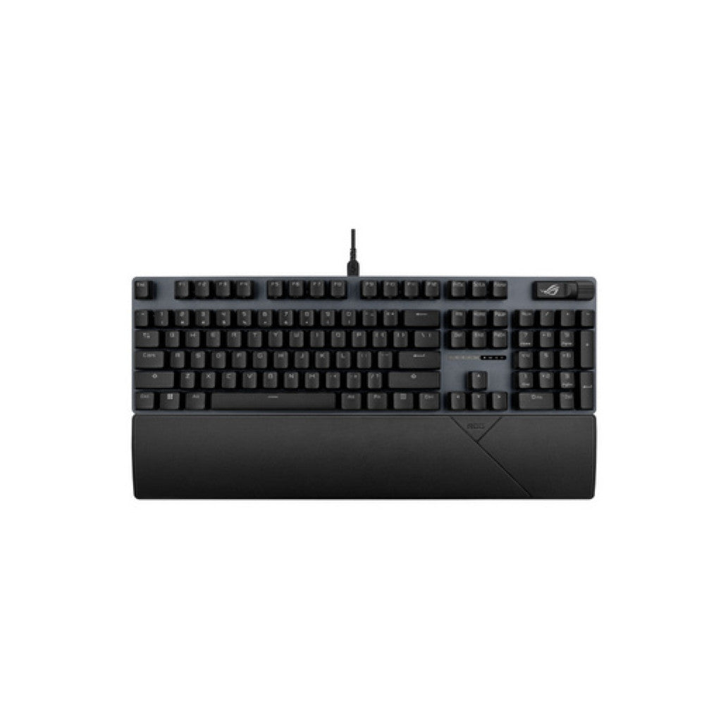 Gaming Tipkovnica Žična USB-C/A Asus ROG Strix Scope II X NX Snow V2 US | črna RGB (90MP03XF-BKUA20)
