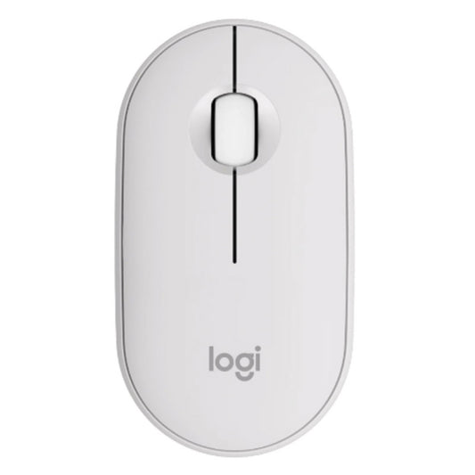Miš brezžična Bluetooth Logitech M350S Pebble 2 4000DPI bela (910-007013)