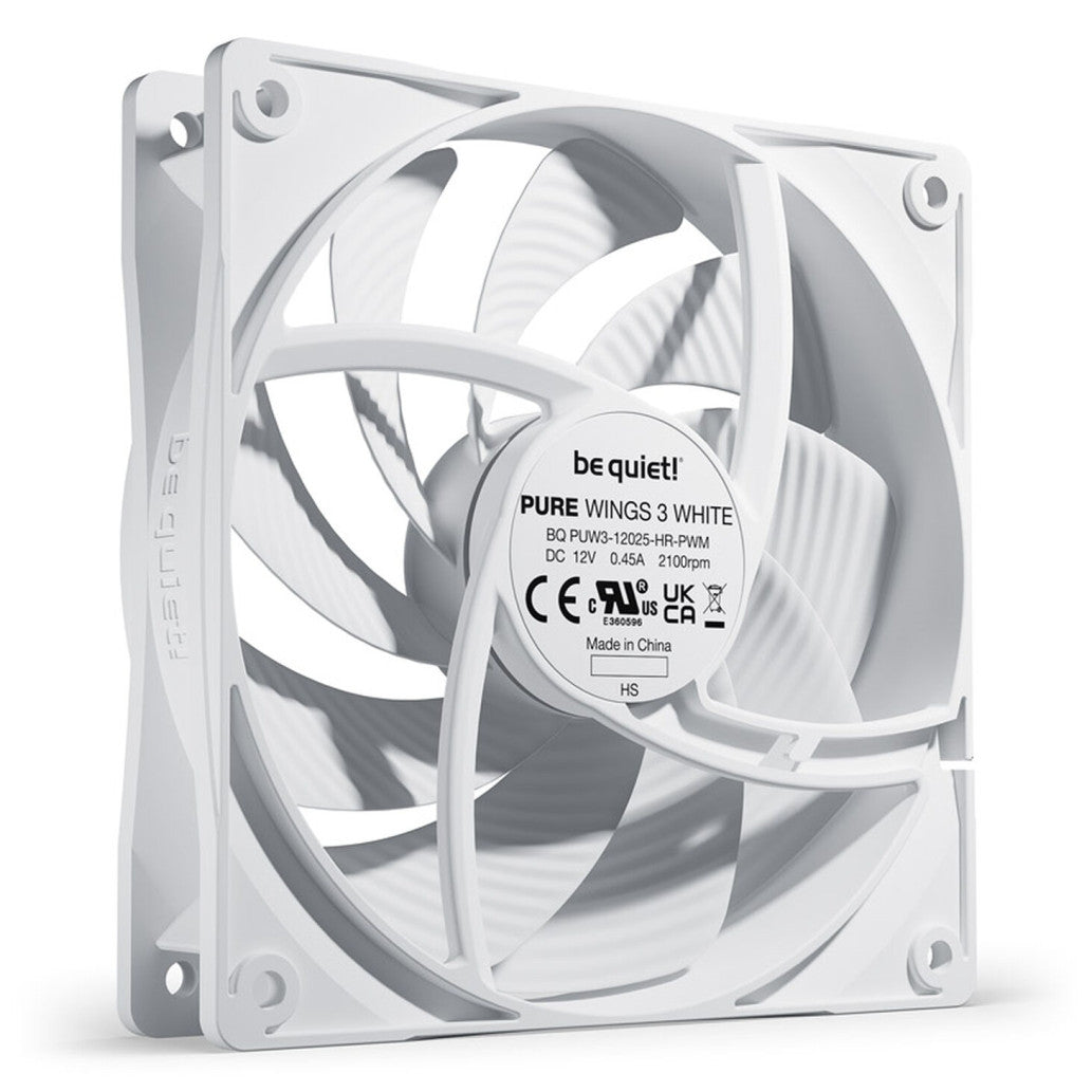 Ventilator be quiet! Pure Wings 3 High speed 120mm bela