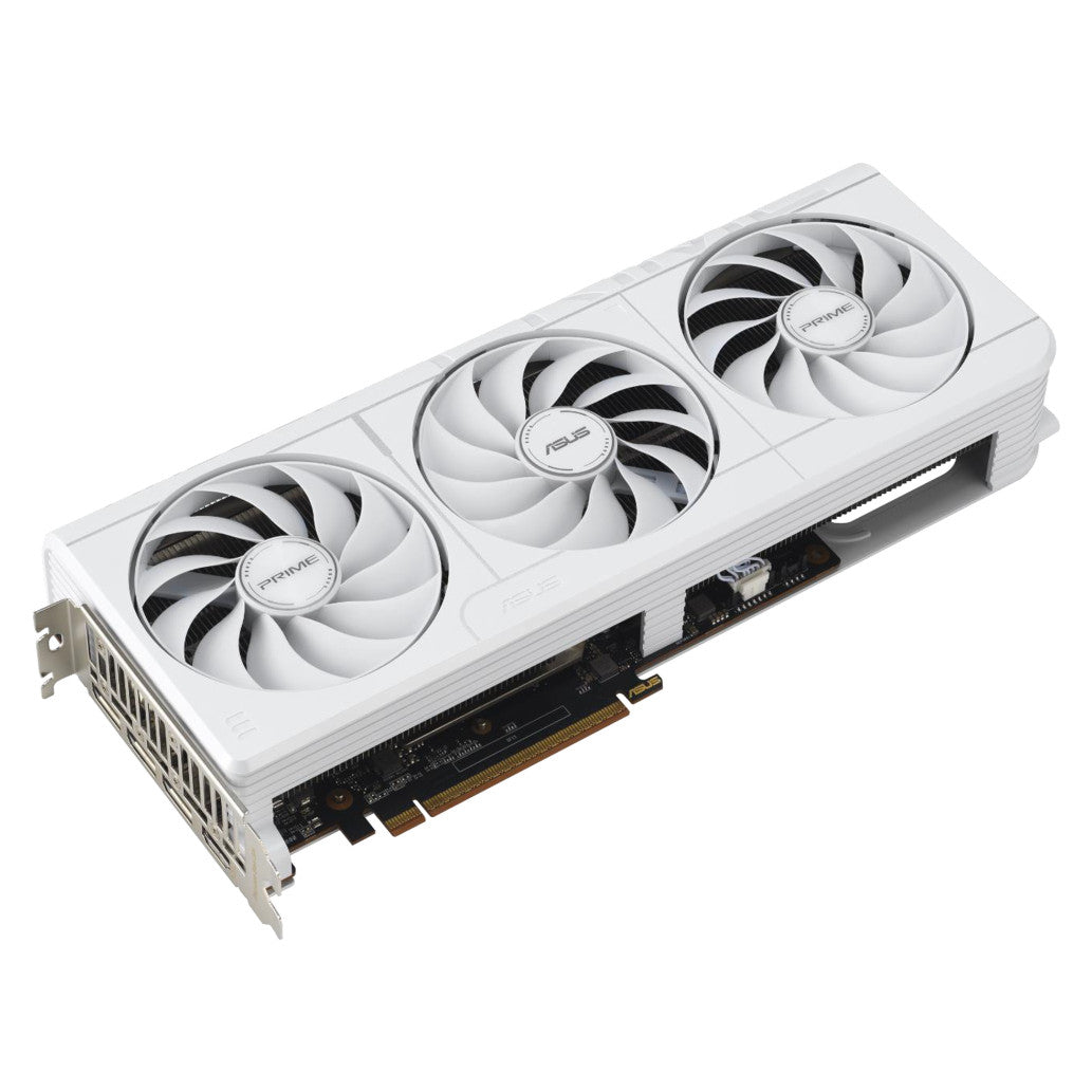 Grafična kartica AMD RX9070 XT Asus Prime OC Edition bela - 16GB GDDR6  | 1xHDMI 2.1b 3xDisplayport 2.1b (90YV0L75-M0NA00)