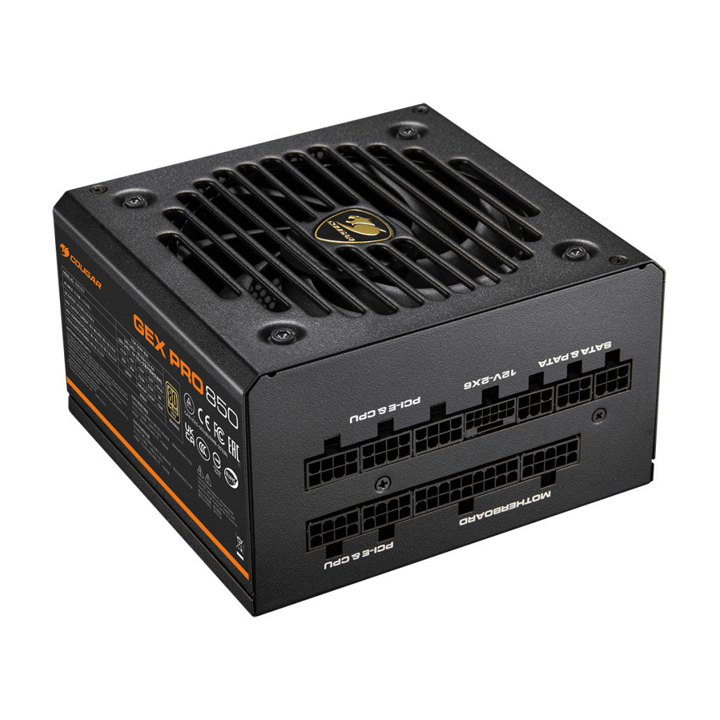 Napajalnik - 850W Cougar GEX 850 PRO 80Plus Gold 91% ATX 3.1 (Gen5) Modular 120mm črna (CGR GEXP-850)