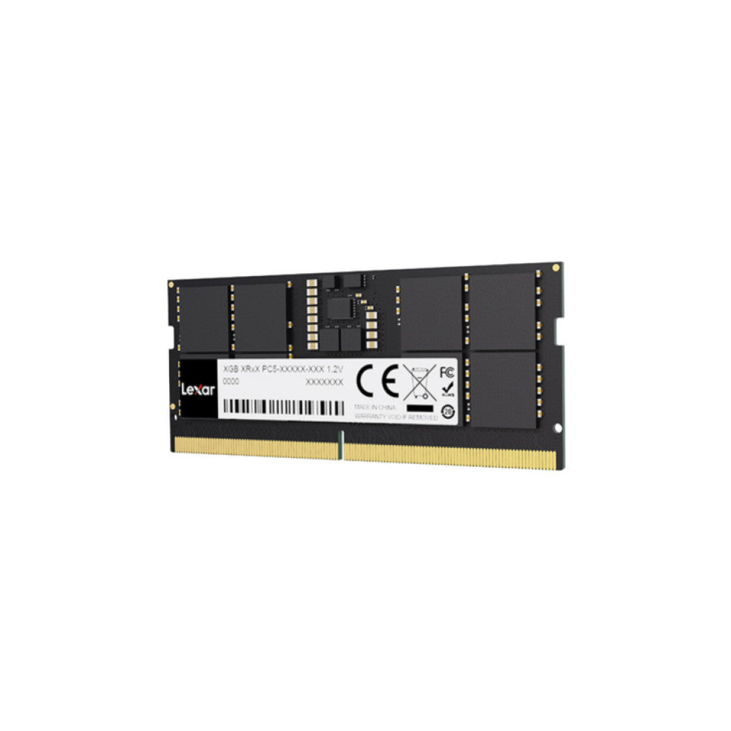 SO-DIMM DDR5 16GB 5600MHz CL46 Single (1x16GB) Lexar - 1,1V črna (LD5S16G56C46ST-BGS)