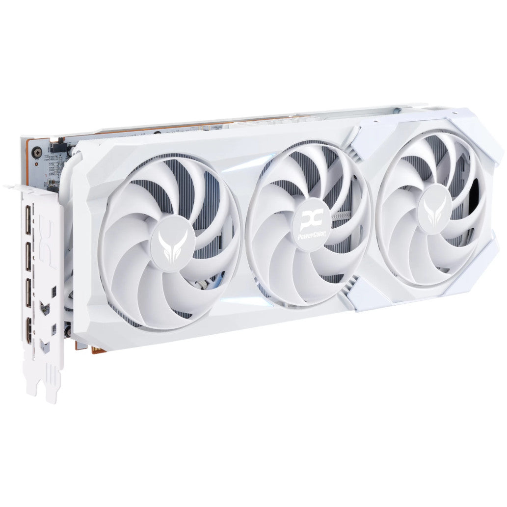 Grafična kartica AMD RX9070 XT PowerColor Red Devil bela - 16GB GDDR6  | 1xHDMI 2.1b 3xDisplayport 2.1a (RX9070XT 16G-E/OC/WHITE)