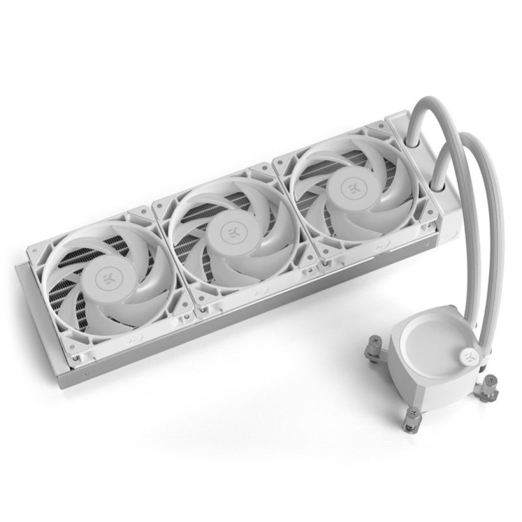 Vodno hlajenje EKWB EK-Nucleus AIO CR360 Lux D - 360mm RGB bela (3831109897850)