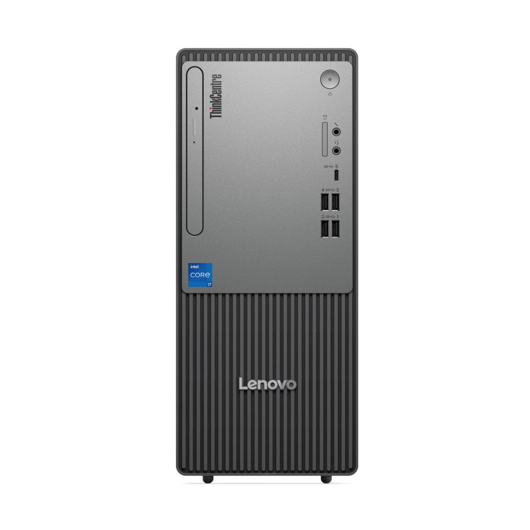 Računalnik Lenovo Tower ThinkCentre neo 50t i5-14400/B760/16GB-DDR5/512GB/Intel 730 VGA HDMI DP USB-C/RJ45/180W-85%/DOS 12UD0045GE