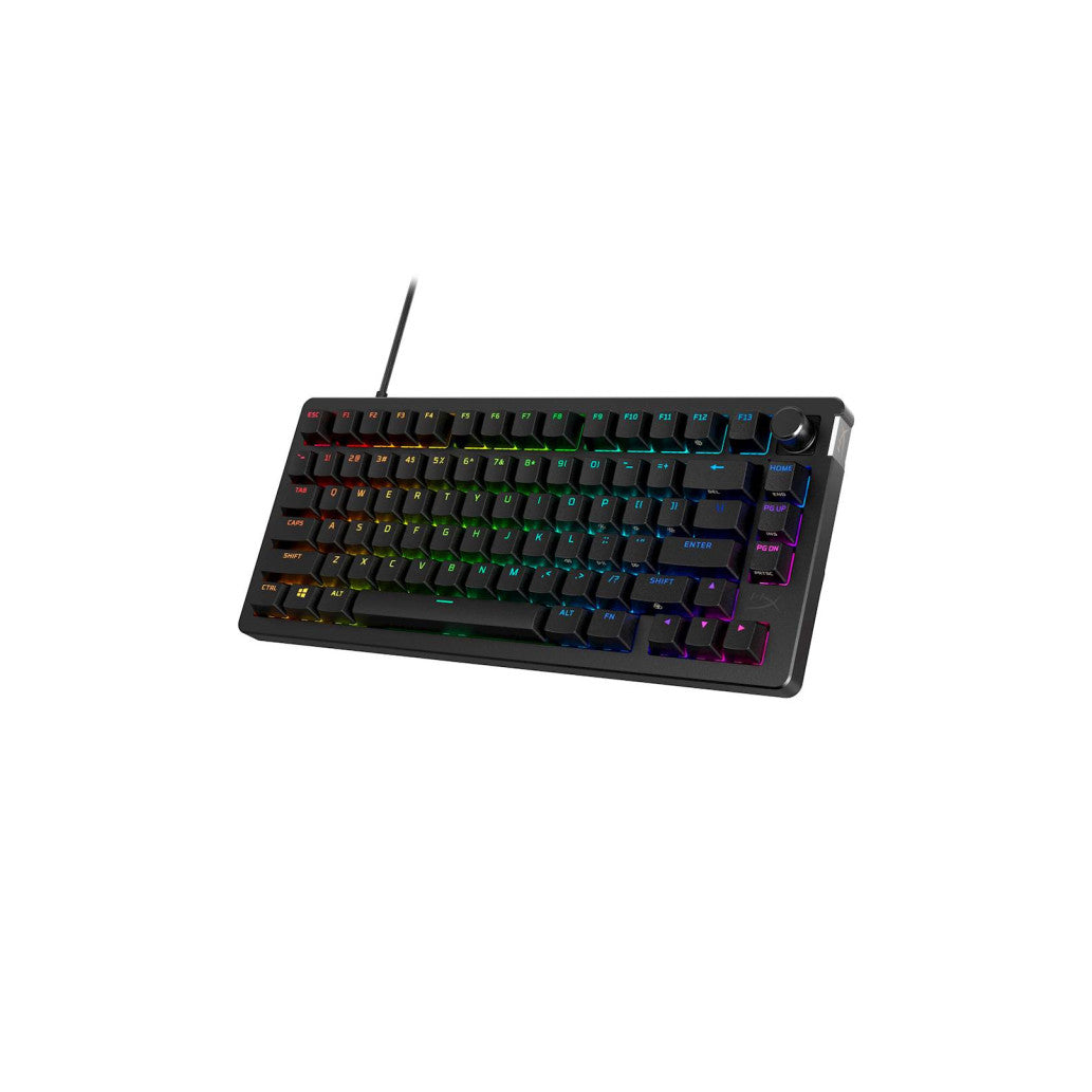 Gaming Tipkovnica USB-A HP HyperX Alloy Rise 75 | SLO gravura črna RGB (7G7A4AA#ABA)