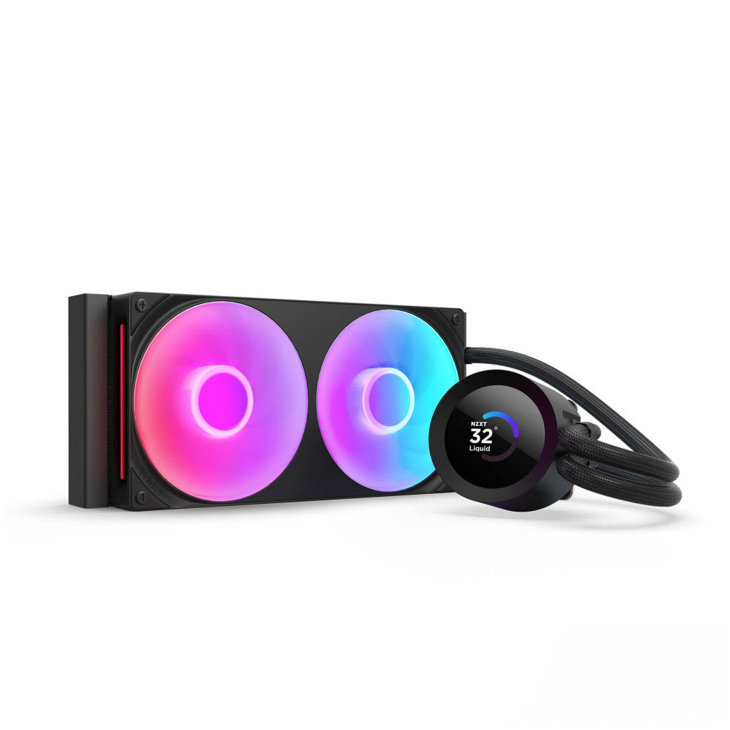 Vodno hlajenje NZXT Kraken Plus - 240mm RGB črna (RL-KR240-B2)