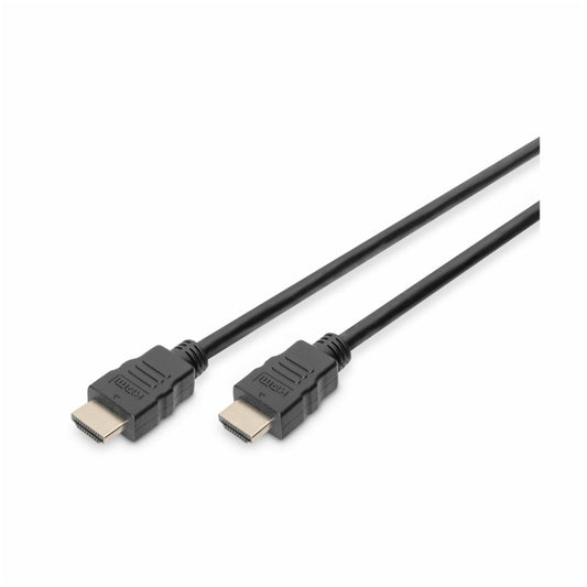 Kabel HDMI(m)=>HDMI(m) 2.00m 4K/60Hz z ethernet povezavo črn Digitus (AK-330107-020-S)