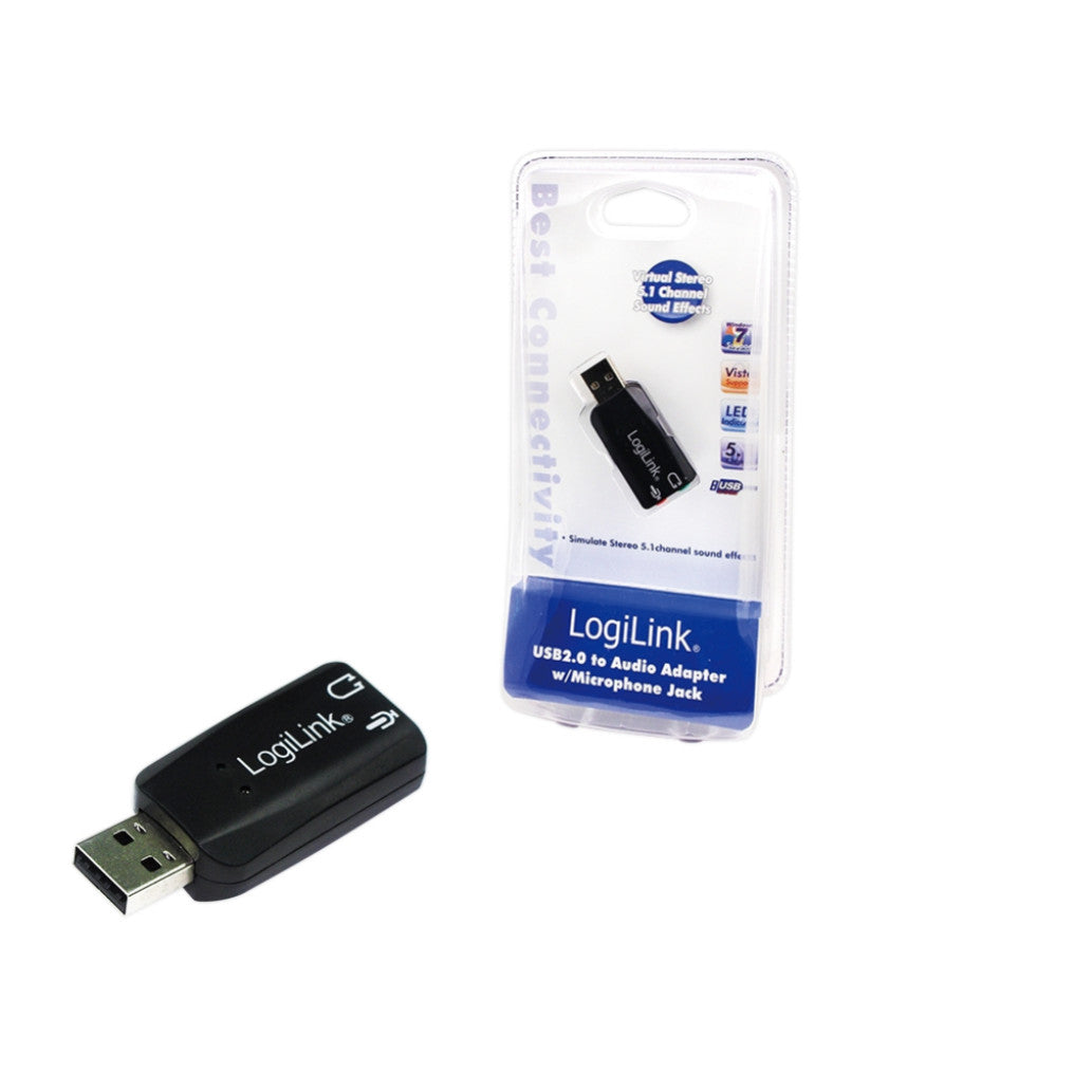 Zvočna kartica USB2.0 SB 2.1 LogiLink (UA0053)