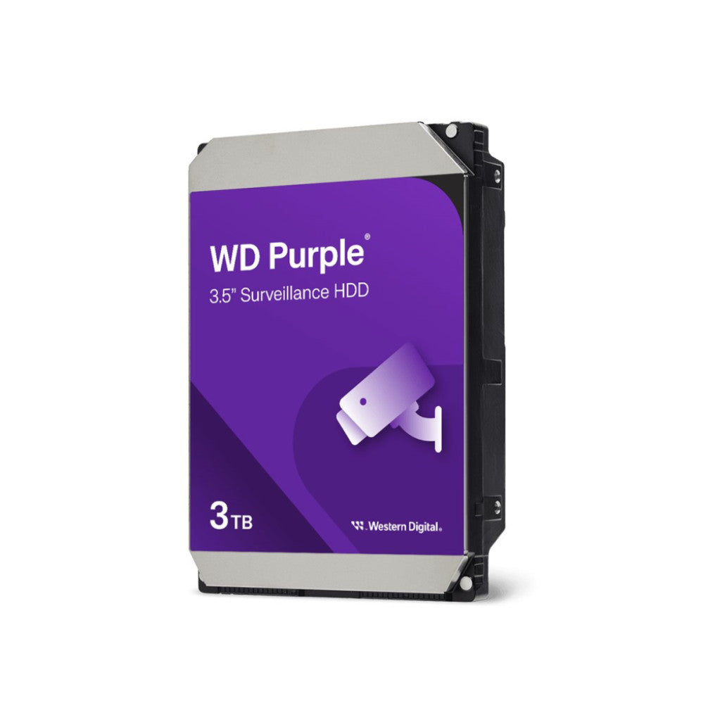 Trdi disk 3,5" 3TB SATA WD Purple 5400 vrtljajev 128MB (WD34PURZ)
