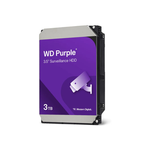 Trdi disk 3,5" 3TB SATA WD Purple 5400 vrtljajev 128MB (WD34PURZ)