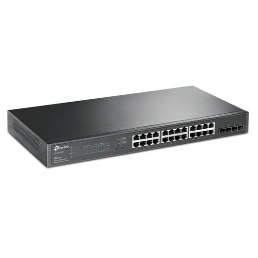 STIKALO 24-PORT POE+ + 4x SFP TP-Link gigabit 10/100/1000 (TL-SG2428P)