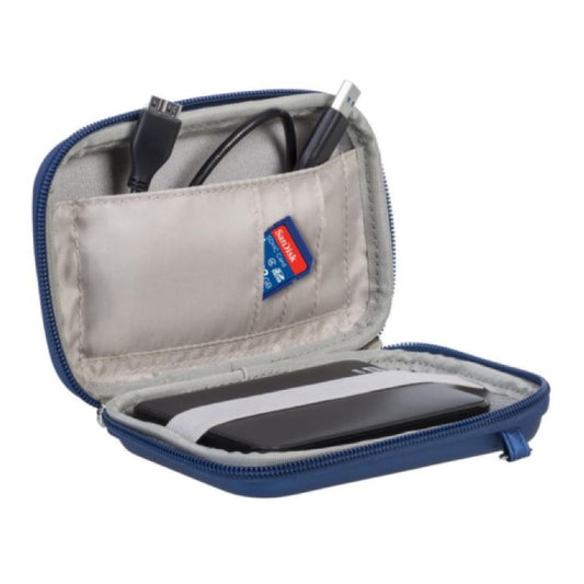 Torbica za prenosni disk 2,5" RivaCase torbica za disk ali GPS modra 9101