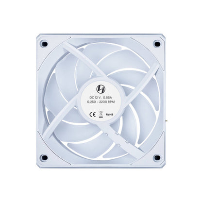 Ventilator Lian-Li Uni Fan CL Wireless 120mm bela ARGB