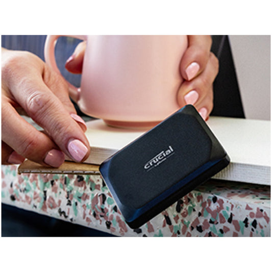 Prenosni disk SSD 4TB USB-C Crucial X9 1050/1000MB/s  - črna (CT4000X9SSD9)