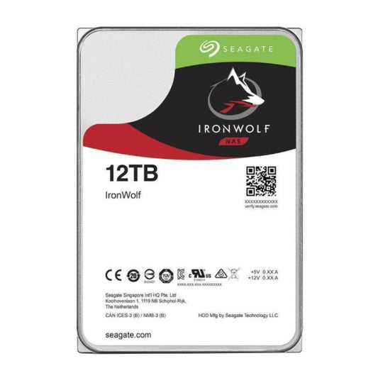 Trdi disk 3,5" 12TB SATA Seagate IronWolf 7200rpm 256MB (ST12000VN0008)