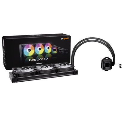 Vodno hlajenje be quiet! Pure Loop 3 LX - 360mm RGB črna (BW031EU)