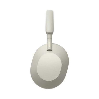 Slušalke brezžične naglavne Bluetooth stereo SONY WH-1000XM5 z mikrofonom - srebrne