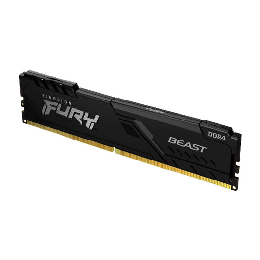 DDR4 16GB 3200MHz CL16 Single (1x16GB) Kingston Fury Beast XMP2.0 1,35V Gaming črna (KF432C16BB/16)