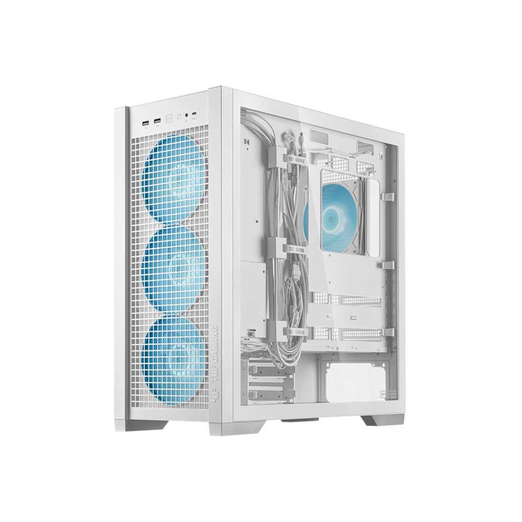 Ohišje Asus TUF Gaming GT302 MidiATX - bela ARGB