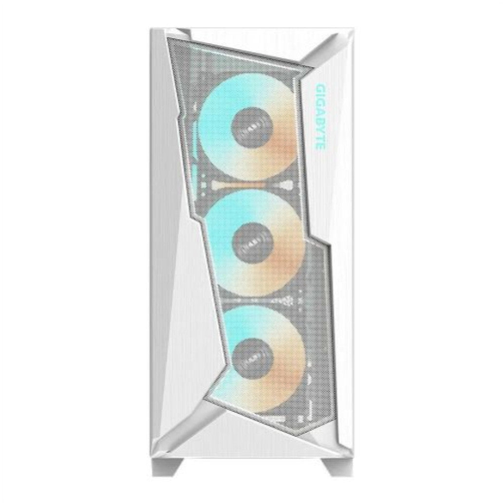 Ohišje GigaByte C301 GLASS V2 ATX - bela RGB