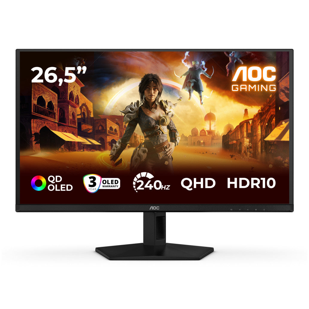 Monitor AOC 67,3 cm (26,5") Q27G41ZDF 2560x1440 Gaming 240Hz OLED 0,03ms HDMI DisplayPort  2H DCI-P3-99% AdaptiveSync HDR10 G4