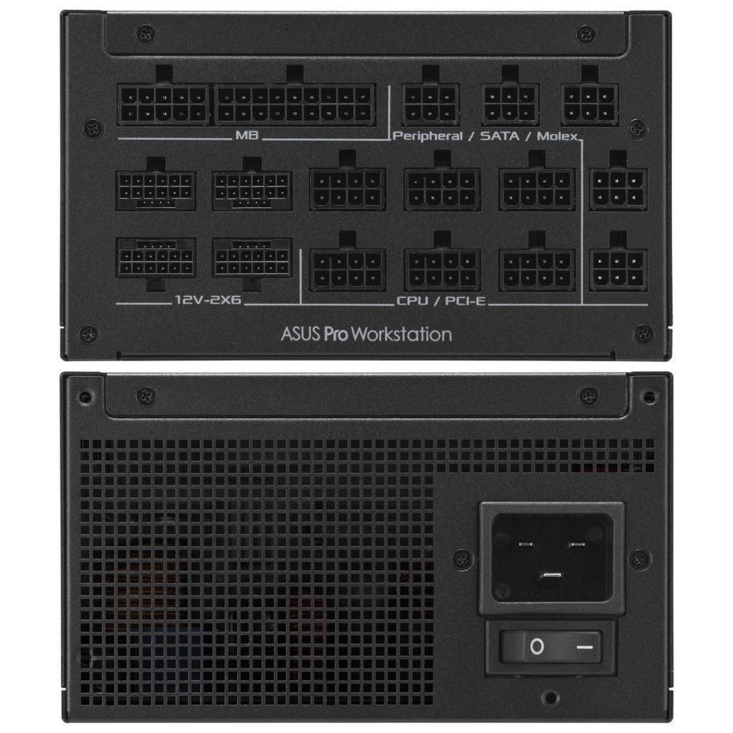 Napajalnik - 3000W Asus PRO WS 80Plus Platinum 94% ATX 3.1 (Gen5) Modular črna (90YE00Z0-B0EA00)