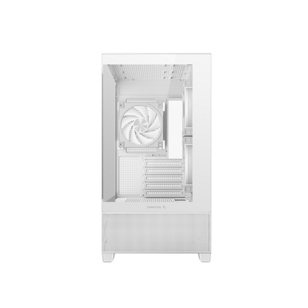 Ohišje Deepcool CG380 3F MidiATX - bel RGB