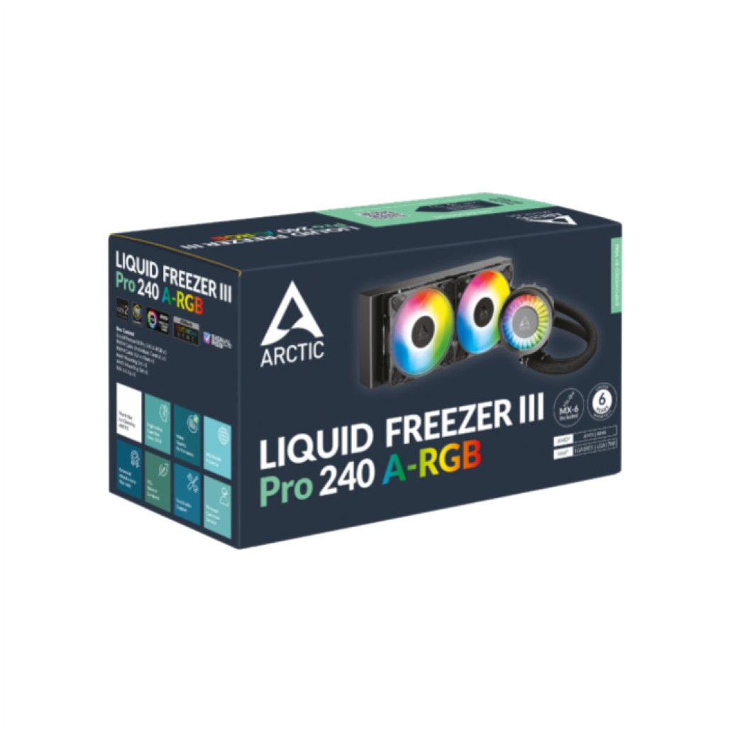 Vodno hlajenje Arctic Arctic Liquid Freezer III Pro - 240mm RGB črna (ACFRE00182A)