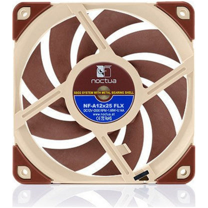 Ventilator Noctua NF-A12x25 FLX 120mm, rjava