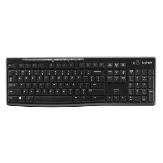Tipkovnica brezžična Logitech K270 DE | črna (920-003052)