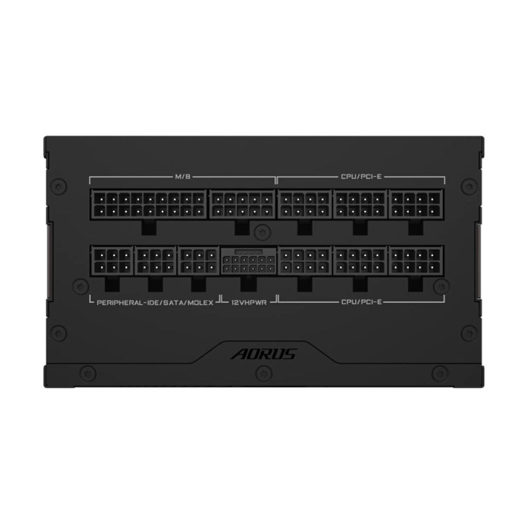 Napajalnik - 1000W GigaByte AE1000PM Aorus 80Plus Platinum 92% ATX 3.0 (Gen5) Modular 120mm črna (GP-AE1000PM PG5)