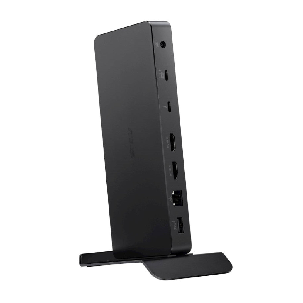 Priklopna postaja USB-C => Asus DC500 2xHDMI 4xUSB 2xUSB-C 96W 1xLAN 2,5Gb 1x3,5mm Stikalo za vklop (90XB08DN-BDS010)