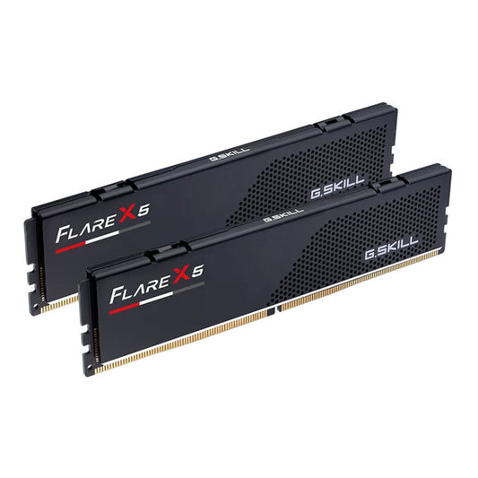 DDR5 48GB 5200MHz CL40 KIT (2x24GB) G.Skill G.Skill RGB Flare X5 AMD EXPO 1,1V Gaming črna - low profile (F5-5200J4040A24GX2-FX5)