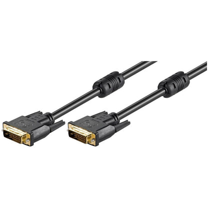 Kabel DVI-D(m)=>DVI-D(24+1)(m) 20,00m črn Goobay (93952)
