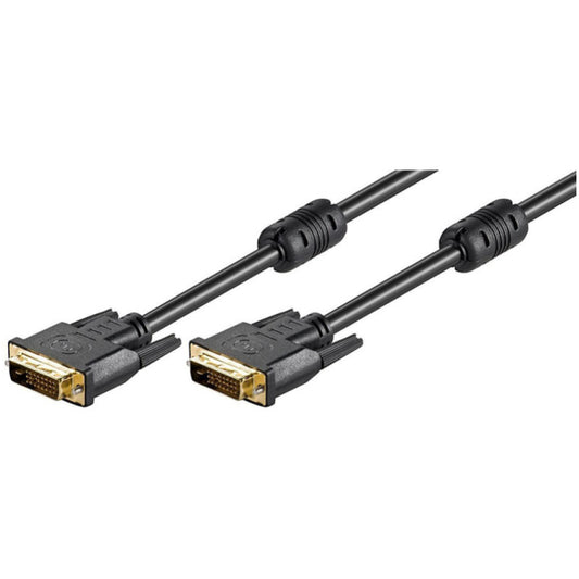 Kabel DVI-D(m)=>DVI-D(24+1)(m) 20,00m črn Goobay (93952)