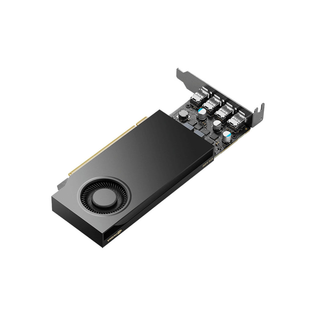 Grafična kartica RTX A400 PNY Low profile - 4GB GDDR6  | 4xmDisplayport 1.4a (VCNRTXA400-SB)