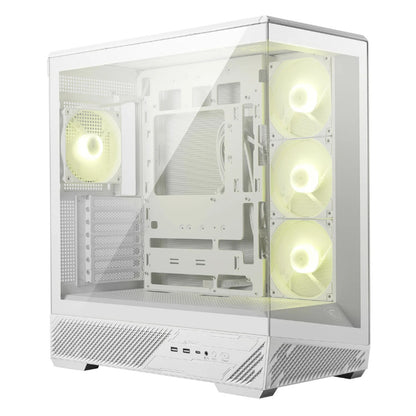 Ohišje MSI MAG Pano 130R PZ microATX - bela RGB