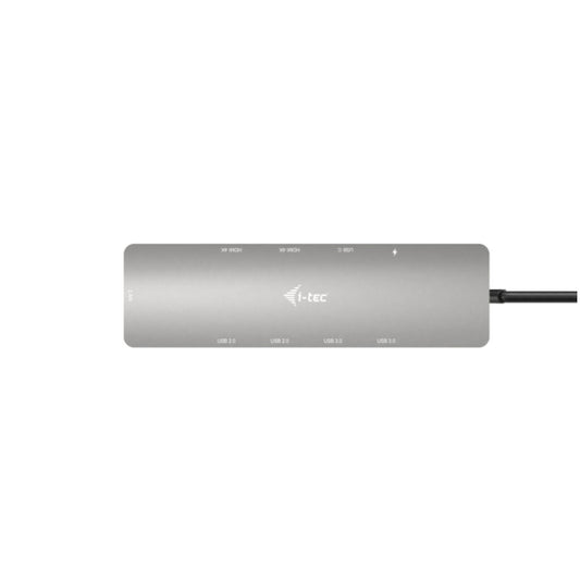 Priklopna postaja USB-C => I-TEC 2xHDMI 2xUSB3.2 2xUSB2.0 2xUSB-C 100W 1xRJ45 (C31NANOHDM2DOCPD)