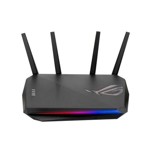 Usmerjevalnik brezžični Asus ROG Strix GS-AX5400 WiFi6 802.11ax AX5400 4804Mbit/s dualband MESH MU-MIMO OFDMA 4xLAN 4x antena (90IG06L0-MO3R10)