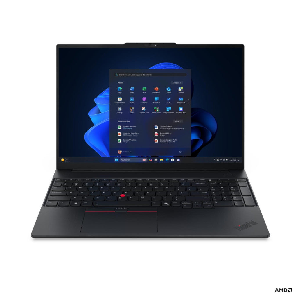 Prenosnik Lenovo 40,64 cm (16,0") ThinkPad E16 G4 1920x1200 IPS 400nit Ryzen AI 5 330/16GB/512GB/BL/AI Chip: 50 TOPs/ALU/AMD Radeon 820M/Win11Pro (21Y4003USC)