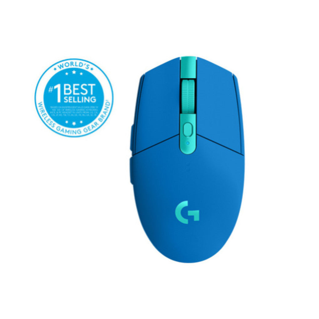 Gaming miška brezžična Logitech G305 LightSpeed, modra (910-006014)