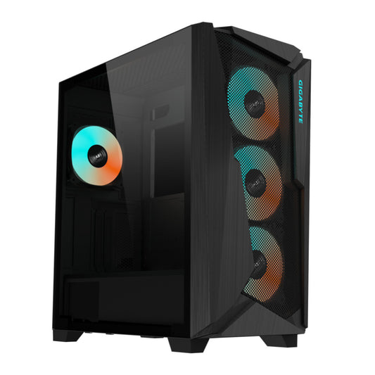 Ohišje GigaByte C301 GLASS V2 ATX - črna RGB