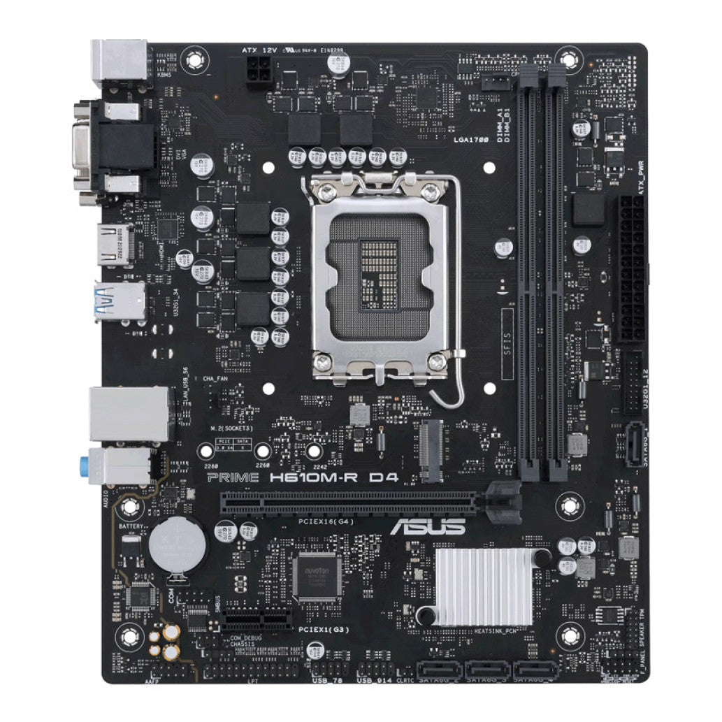 ASUS Prime H610M-R D4 LGA1700 DDR4 mATX osnovna plošča