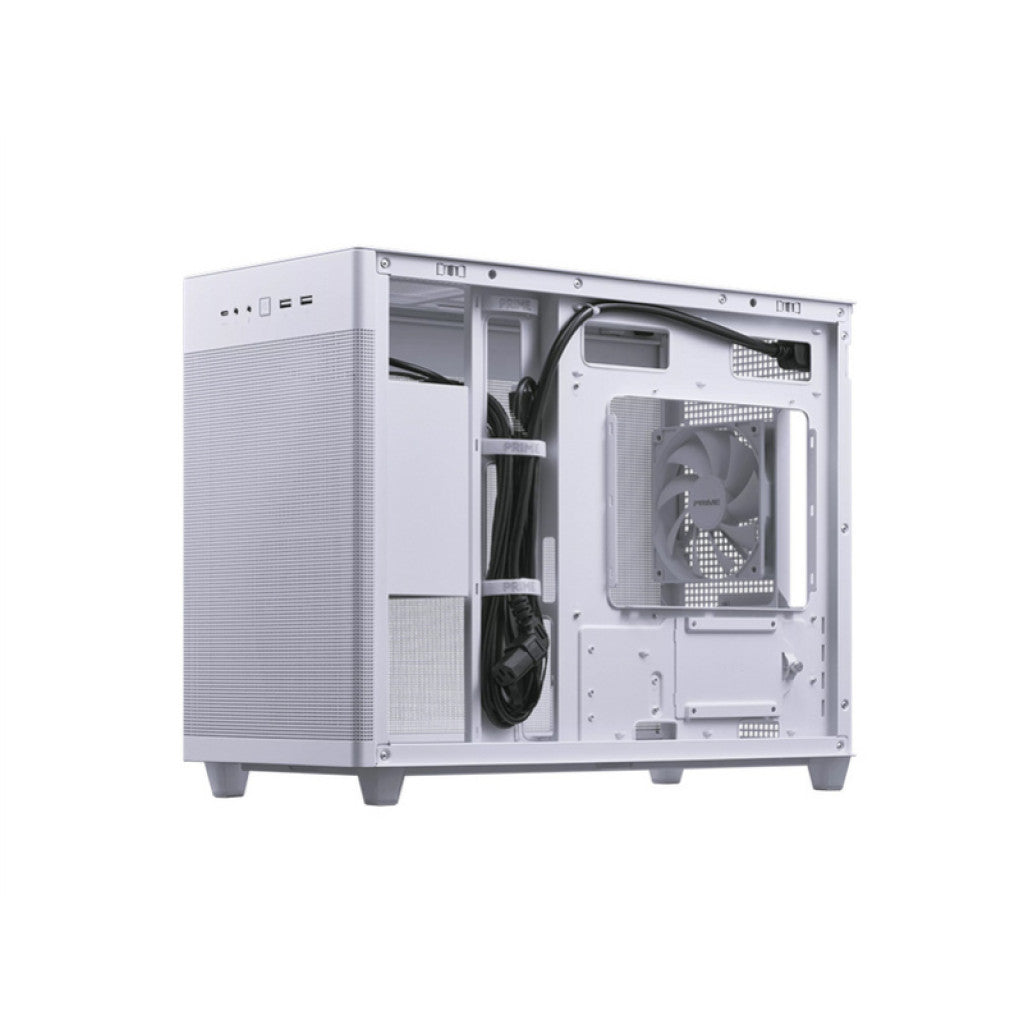 Ohišje Asus Prime AP201 miniATX - bela