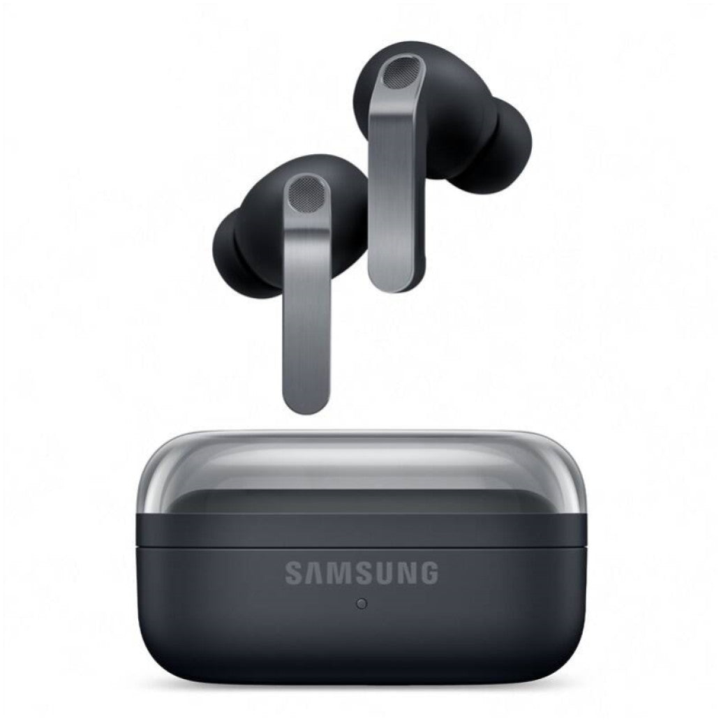 Slušalke brezžične Samsung ušesne z mikrofonom BT Galaxy Buds4 Pro črna (SM-R640NZKAEUE)