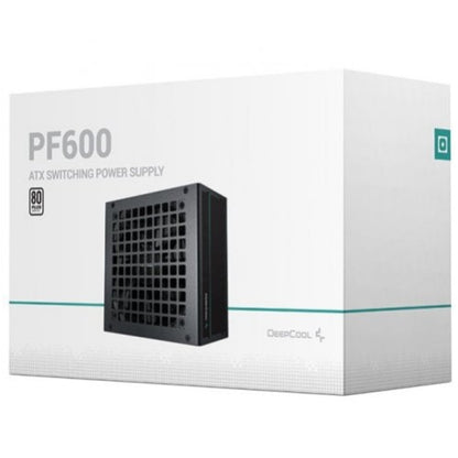 Napajalnik - 600W Deepcool PF 600 80Plus 85% ATX12V 2.4 120mm črna (R-PF600D-HA0B-EU)